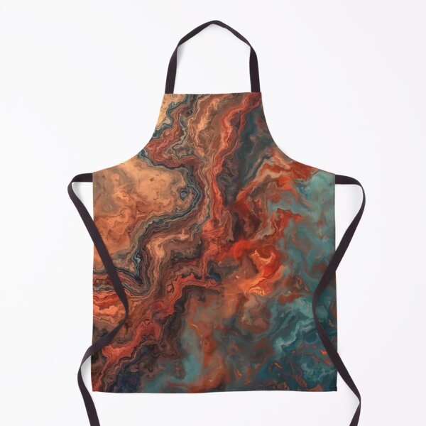 Item preview, Space fire marble pattern designed and sold by Righan Wallace.