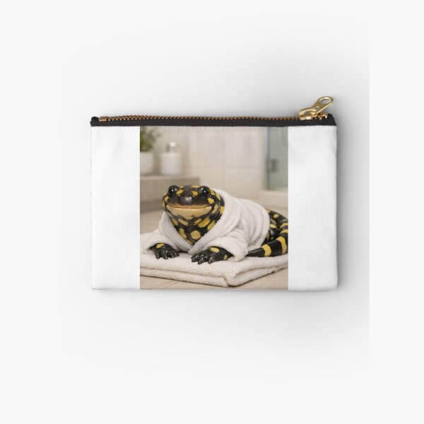 Item preview, Cozy Bathrobe Tiger Salamander designed and sold by Sillytoe.