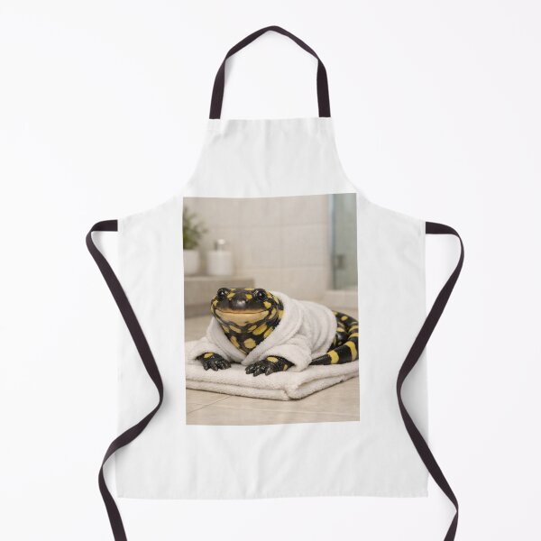 Item preview, Cozy Bathrobe Tiger Salamander designed and sold by Sillytoe.