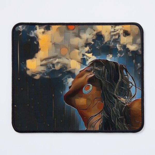Item preview, Colorful Abstract Portrait Arti illustration designed and sold by PinkishGlasses.