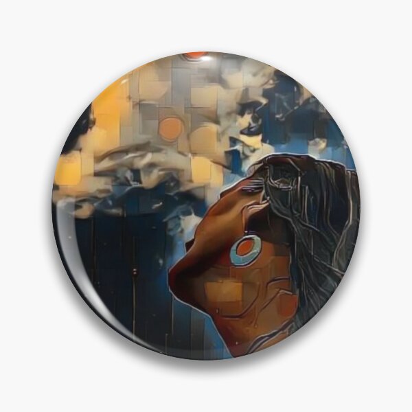 Item preview, Colorful Abstract Portrait Arti illustration designed and sold by PinkishGlasses.