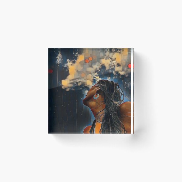Item preview, Colorful Abstract Portrait Arti illustration designed and sold by PinkishGlasses.
