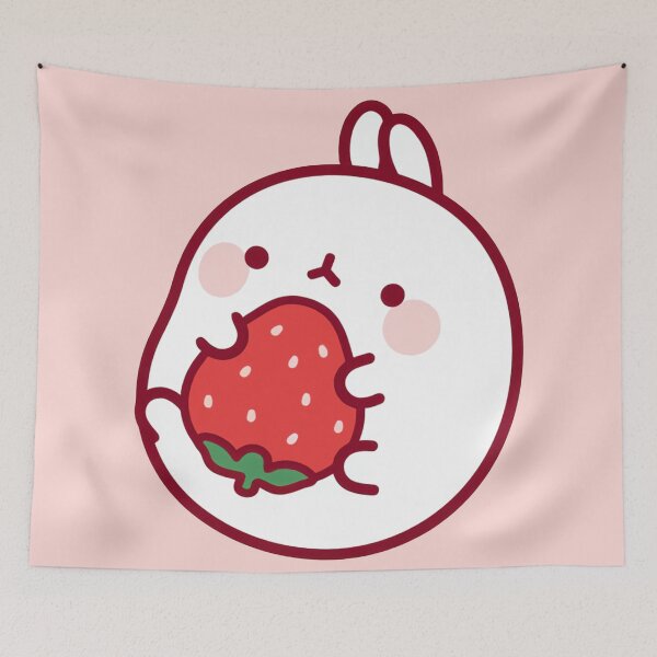 Item preview, Molang Strawberry designed and sold by taroxstudio.