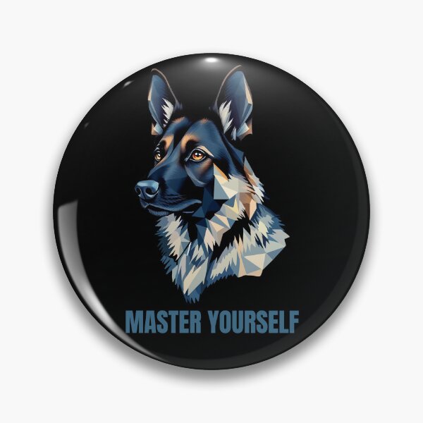 Item preview, Master Yourself German Shepherd Inspiration. designed and sold by Endless7Art.