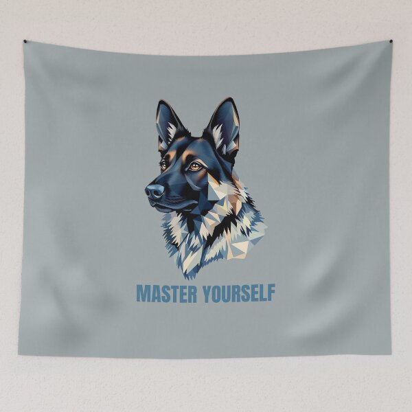 Item preview, Master Yourself German Shepherd Inspiration. designed and sold by Endless7Art.