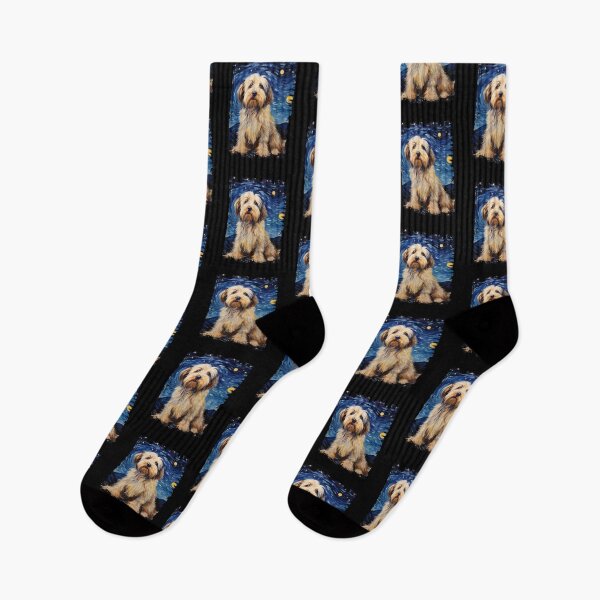 Item preview, Funny Lowchen Starry Night Illustration Mom Dad Kids designed and sold by rafaeltto.