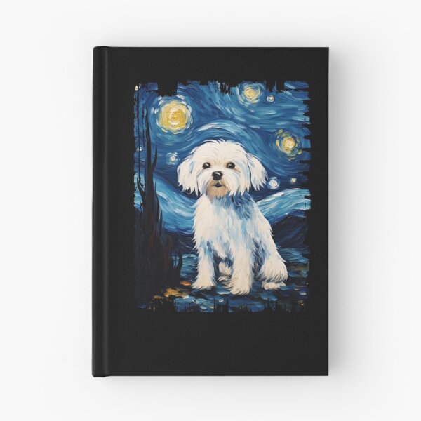Item preview, Funny Maltese Starry Night Illustration Mom Dad Kids designed and sold by rafaeltto.