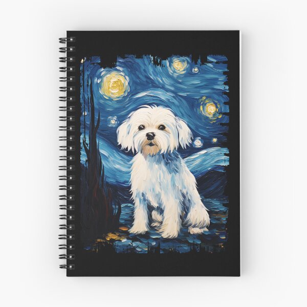 Item preview, Funny Maltese Starry Night Illustration Mom Dad Kids designed and sold by rafaeltto.