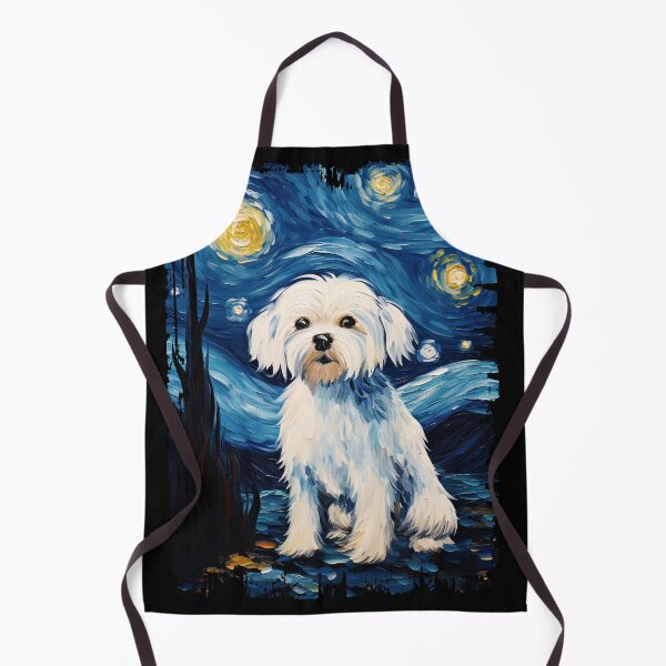 Item preview, Funny Maltese Starry Night Illustration Mom Dad Kids designed and sold by rafaeltto.