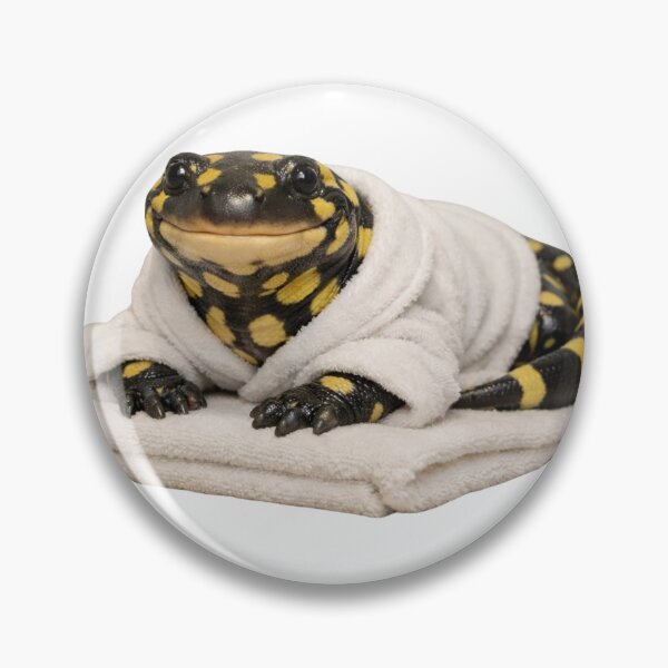 Item preview, Bathrobe Tiger Salamander designed and sold by Sillytoe.
