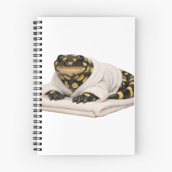Item preview, Bathrobe Tiger Salamander designed and sold by Sillytoe.