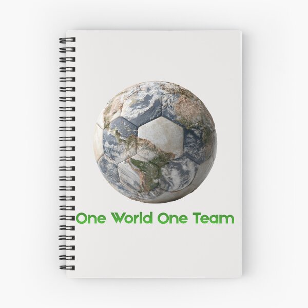Item preview, One World One Team designed and sold by bubblyrainbow.