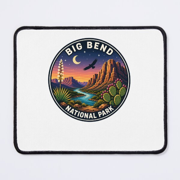 Item preview, Big Bend National Park Texas Outdoors Travel Hiker Souvenir designed and sold by Simsimah26Parks.