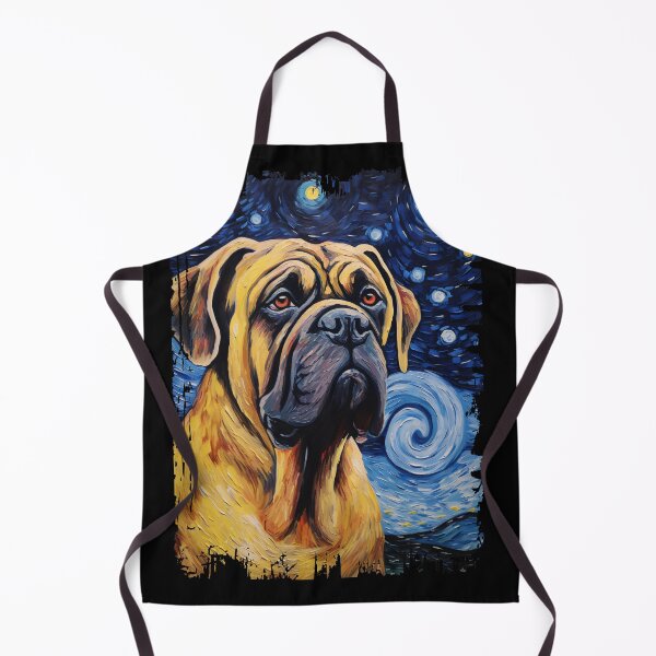 Item preview, Funny Mastiff Starry Night Illustration Mom Dad Kids designed and sold by rafaeltto.