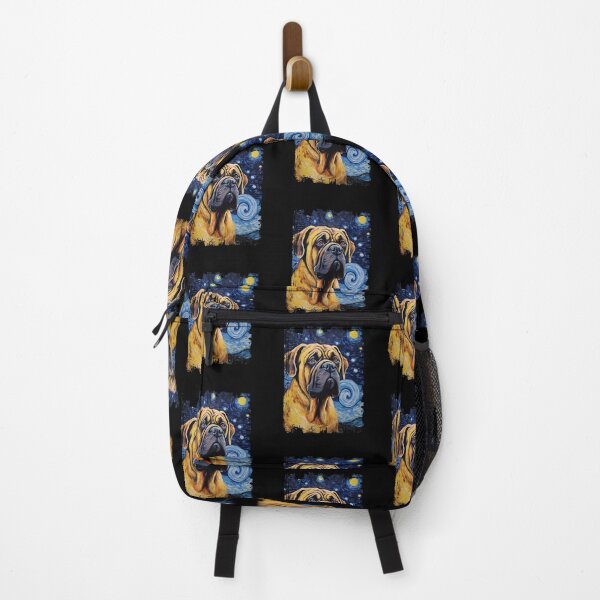 Item preview, Funny Mastiff Starry Night Illustration Mom Dad Kids designed and sold by rafaeltto.