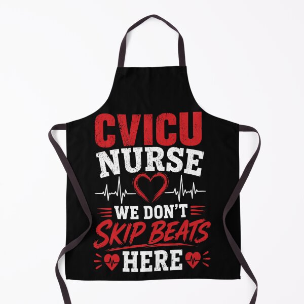 Item preview, CVICU Nurse We Don't Skip Beats Here designed and sold by SavvyKloset.