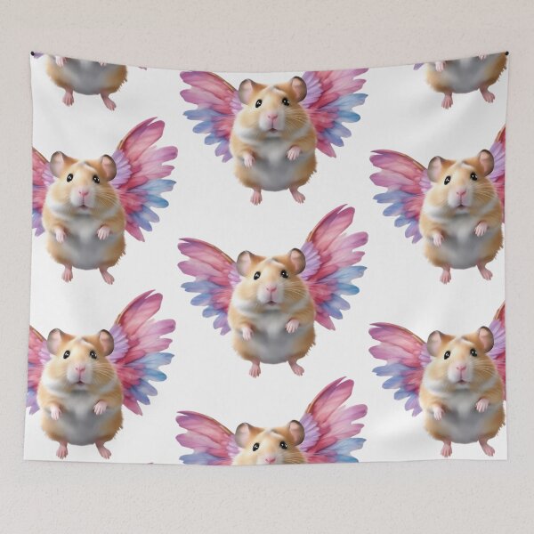 Item preview, Winged Hamster (1) designed and sold by The Painted Lamb.