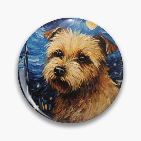 Item preview, Funny Norfolk Terrier Starry Night Illustration Mom Dad Kids designed and sold by rafaeltto.