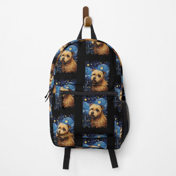 Item preview, Funny Norfolk Terrier Starry Night Illustration Mom Dad Kids designed and sold by rafaeltto.