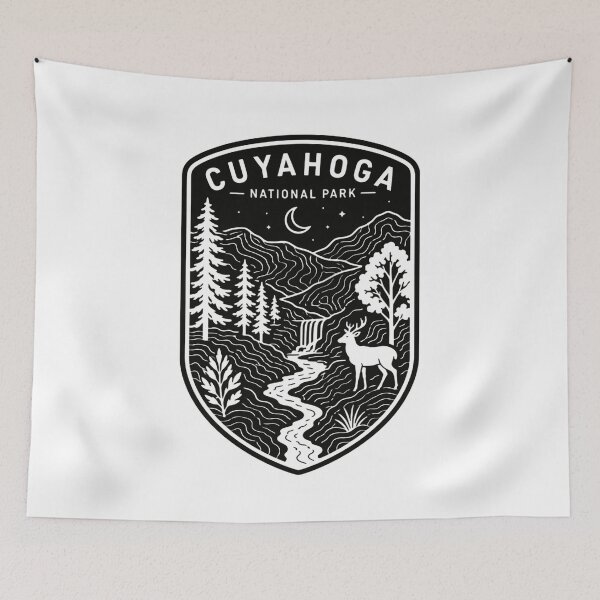 Item preview, Cuyahoga National Park Ohio Valley Hiking Camping Nature designed and sold by Simsimah26Parks.