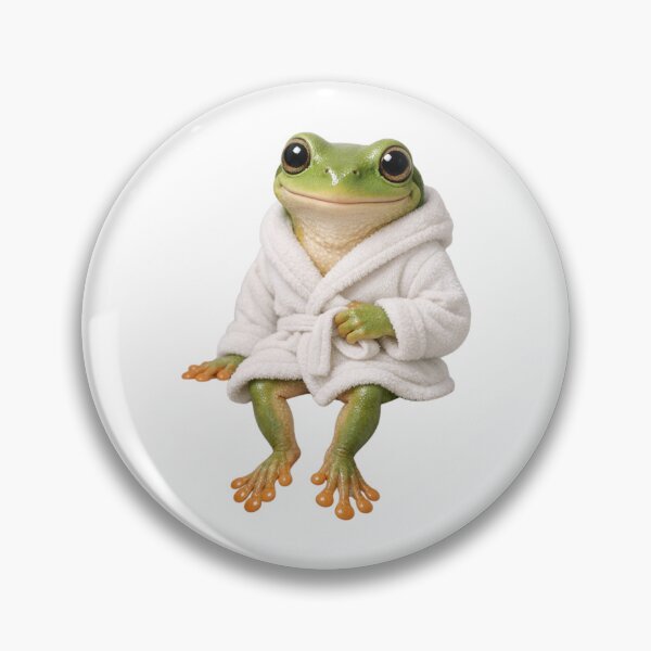 Item preview, Bathrobe Tree Frog designed and sold by Sillytoe.