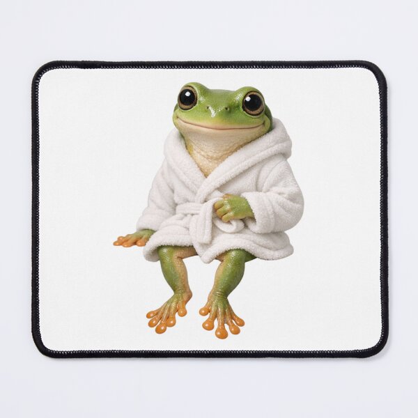 Item preview, Bathrobe Tree Frog designed and sold by Sillytoe.