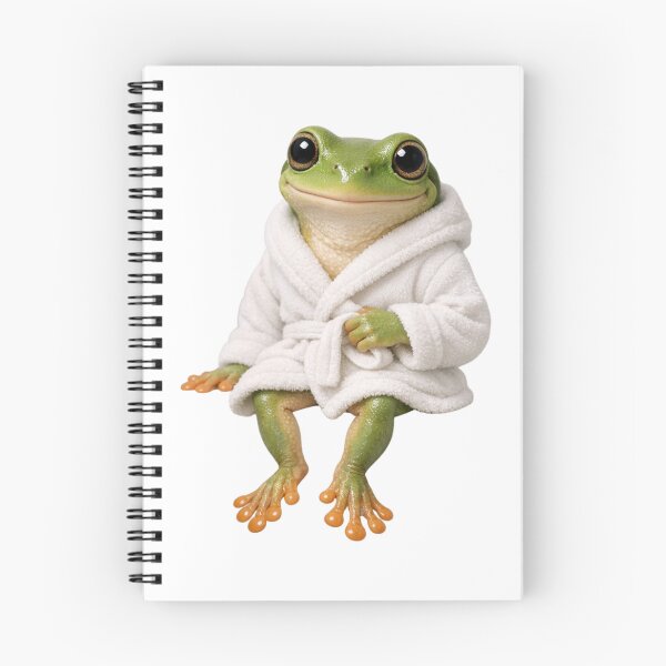 Item preview, Bathrobe Tree Frog designed and sold by Sillytoe.
