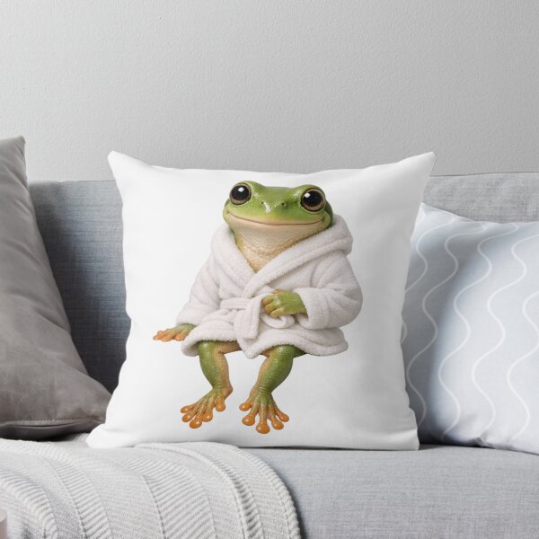 Item preview, Bathrobe Tree Frog designed and sold by Sillytoe.