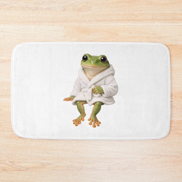 Item preview, Bathrobe Tree Frog designed and sold by Sillytoe.
