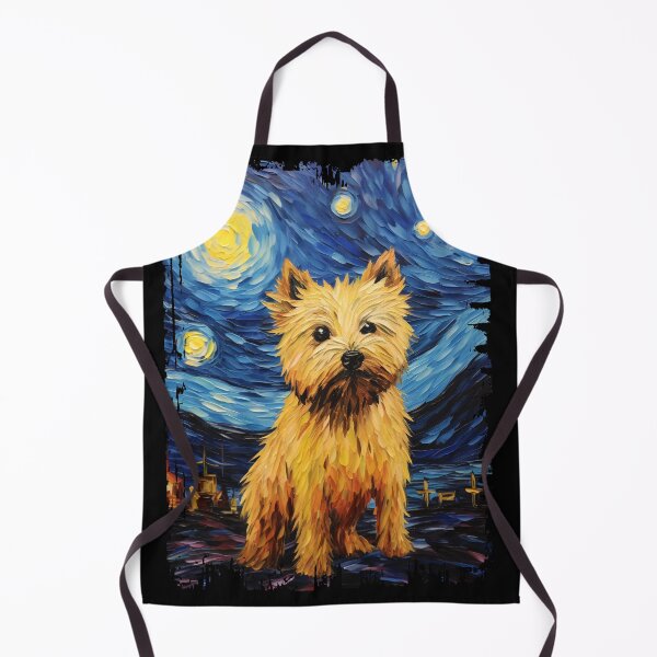 Item preview, Funny Norwich Terrier Starry Night Illustration Mom Dad Kids designed and sold by rafaeltto.