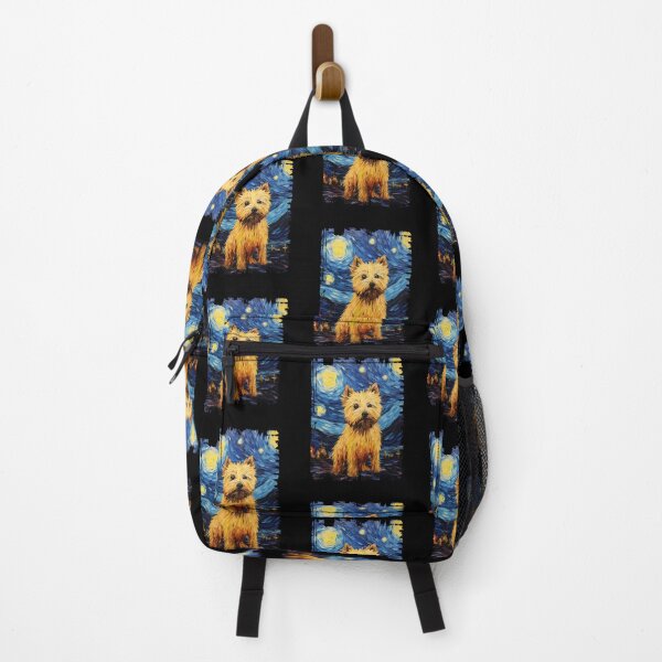 Item preview, Funny Norwich Terrier Starry Night Illustration Mom Dad Kids designed and sold by rafaeltto.