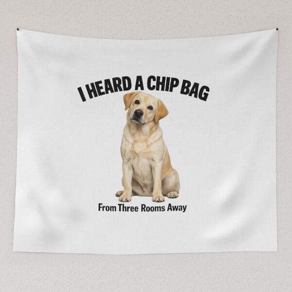 Item preview, I Heard A Chip Bag Lab designed and sold by HippyRikky.