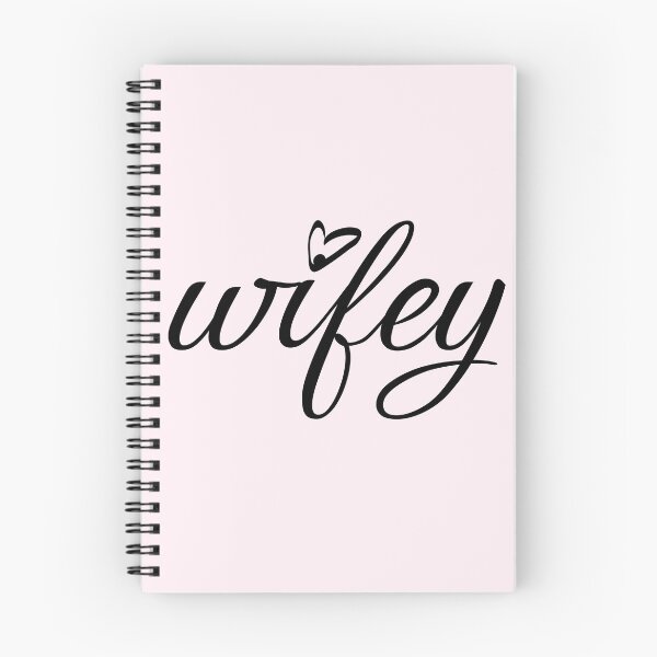 Item preview, Cute Wifey Script | Elegant Bridal & Honeymoon Graphic designed and sold by FIREDesignsPOD.