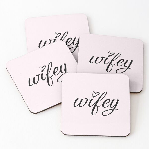 Item preview, Cute Wifey Script | Elegant Bridal & Honeymoon Graphic designed and sold by FIREDesignsPOD.