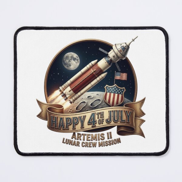Item preview, HAPPY 4TH OF JULY designed and sold by likbatonboot.