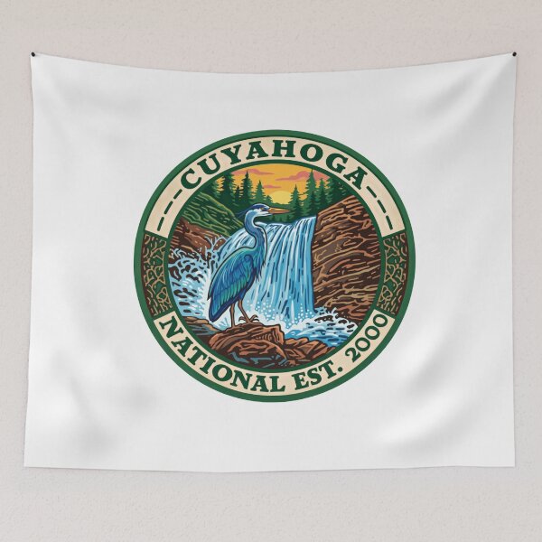 Item preview, Cuyahoga National Est. 2000 Ohio National Park Nature Wildlife Hiking designed and sold by Simsimah26Parks.