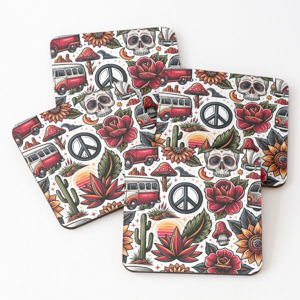 Artikelvorschau, Hippie-Muster entworfen und verkauft von Gypsykiss.