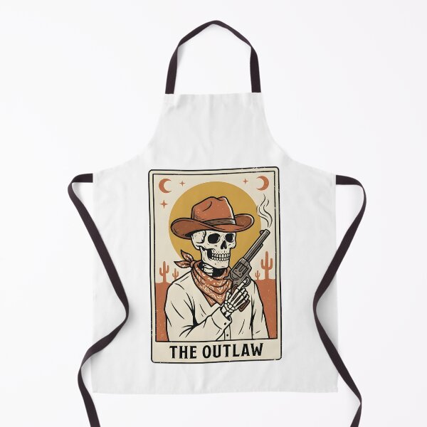 Item preview, The Outlaw Western Cowboy Tarot Card Art designed and sold by FunkPrint.
