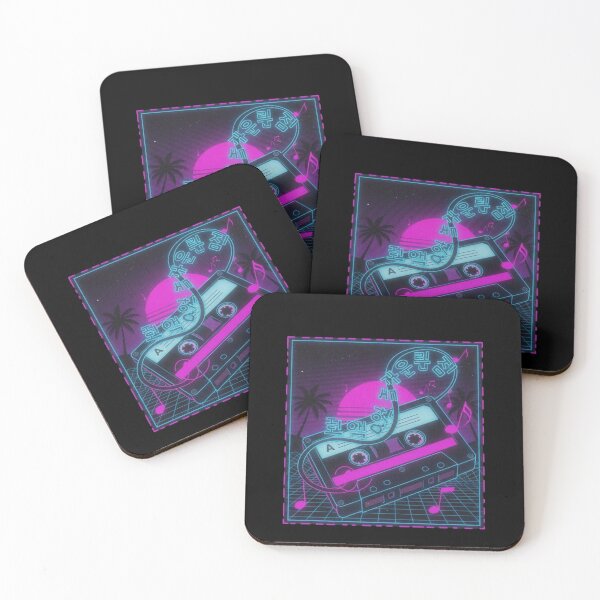 Item preview, Korean kpop cassette tape hangul vaporwave retro language music gift designed and sold by language-des.