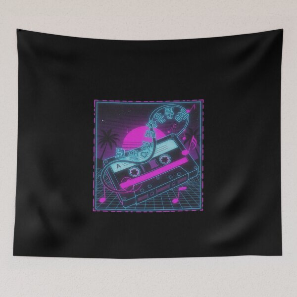 Item preview, Korean kpop cassette tape hangul vaporwave retro language music gift designed and sold by language-des.