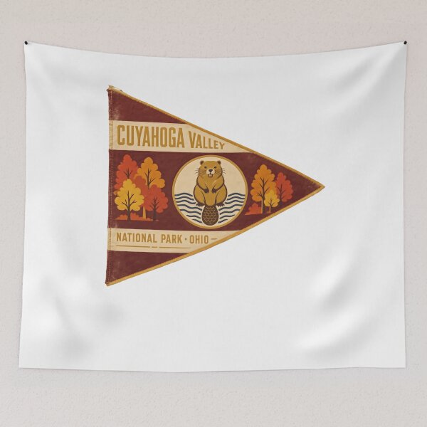 Item preview, Cuyahoga Valley National Park Ohio Beaver Autumn Hiker Explorer Souvenir designed and sold by Simsimah26Parks.