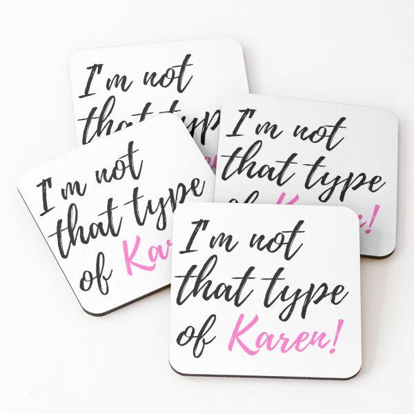 Item preview, Not That Type of Karen - Humor designed and sold by CoolPeople Apparel.