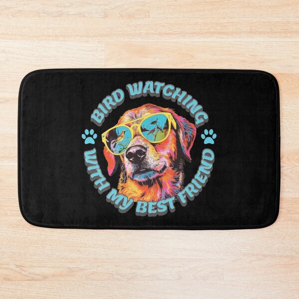 Item preview, Bird Watching Dog Lover Colorful Puppy Birdwatcher Art Design designed and sold by Sachie's Studio.