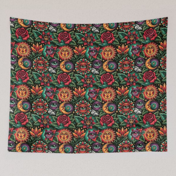 Item preview, Hippy Pattern 5 designed and sold by Gypsykiss.