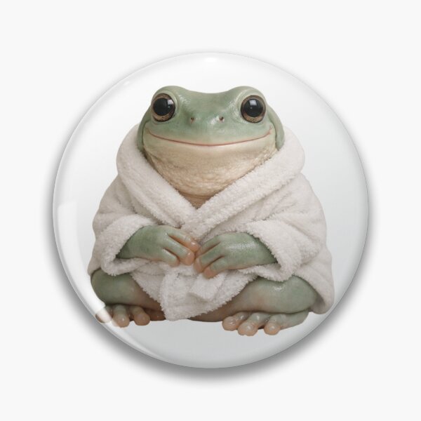 Item preview, Bathrobe White's Tree Frog designed and sold by Sillytoe.