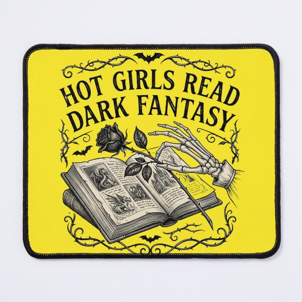 Item preview, Hot Girls Read Dark Fantasy - Undead Romantasy Aesthetic designed and sold by Retro Mood Co.