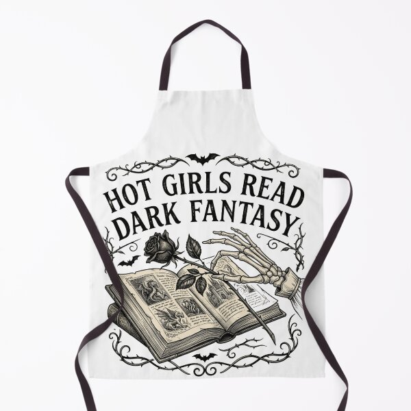 Item preview, Hot Girls Read Dark Fantasy - Undead Romantasy Aesthetic designed and sold by Retro Mood Co.