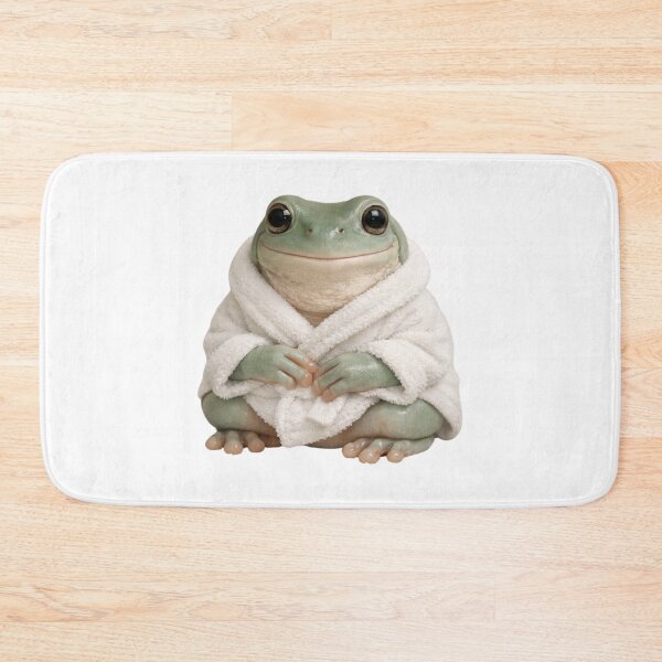Item preview, Bathrobe White's Tree Frog designed and sold by Sillytoe.