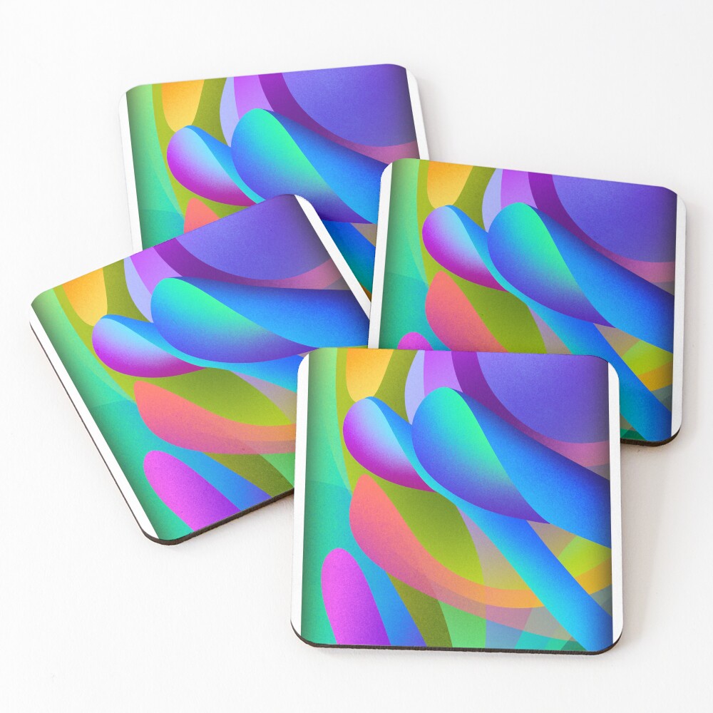 Item preview, Coasters (Set of 4) designed and sold by StaticAlien.