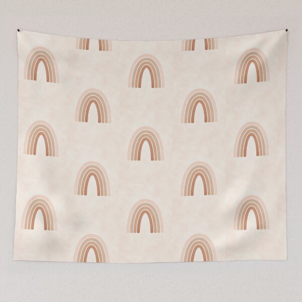Item preview, Earthy Mid Century Sun Circles designed and sold by Passionread.